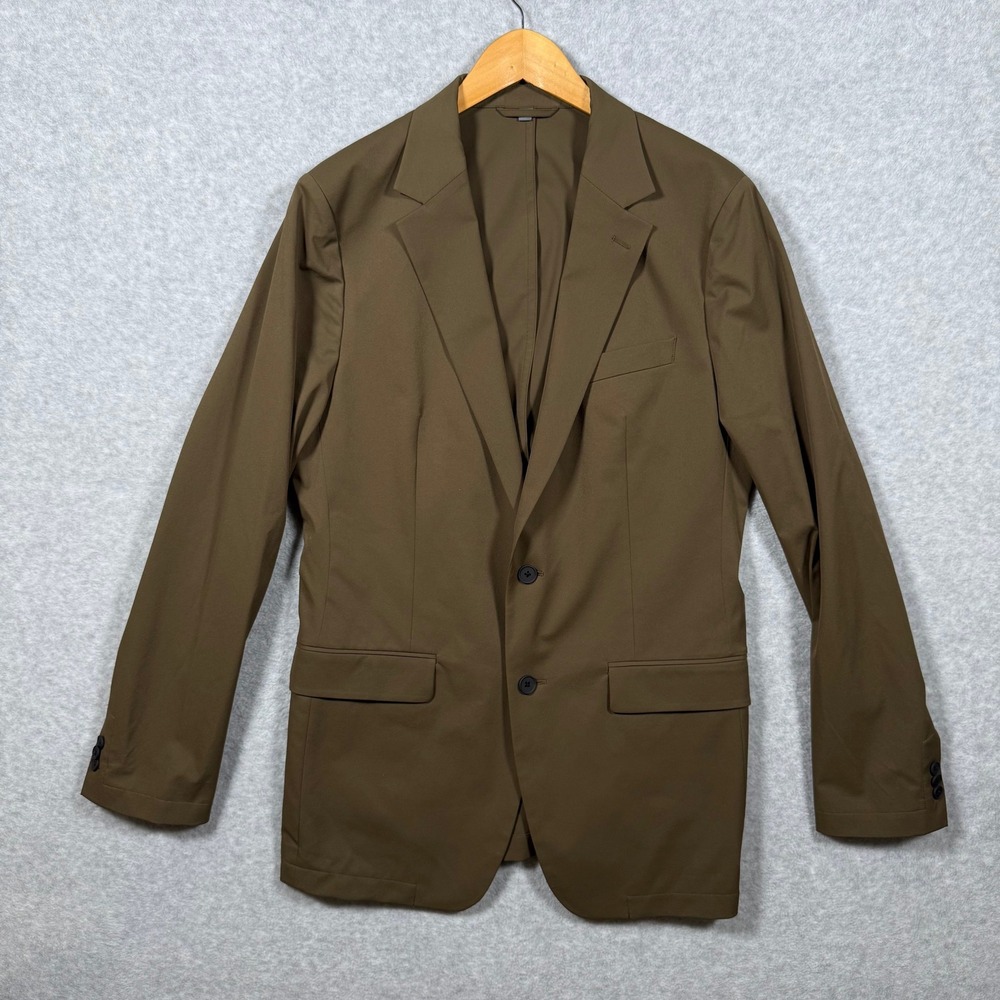 Bonobos Jetsetter 42L Stretch Blazer Olive Brown Tech Performance Fits 40L